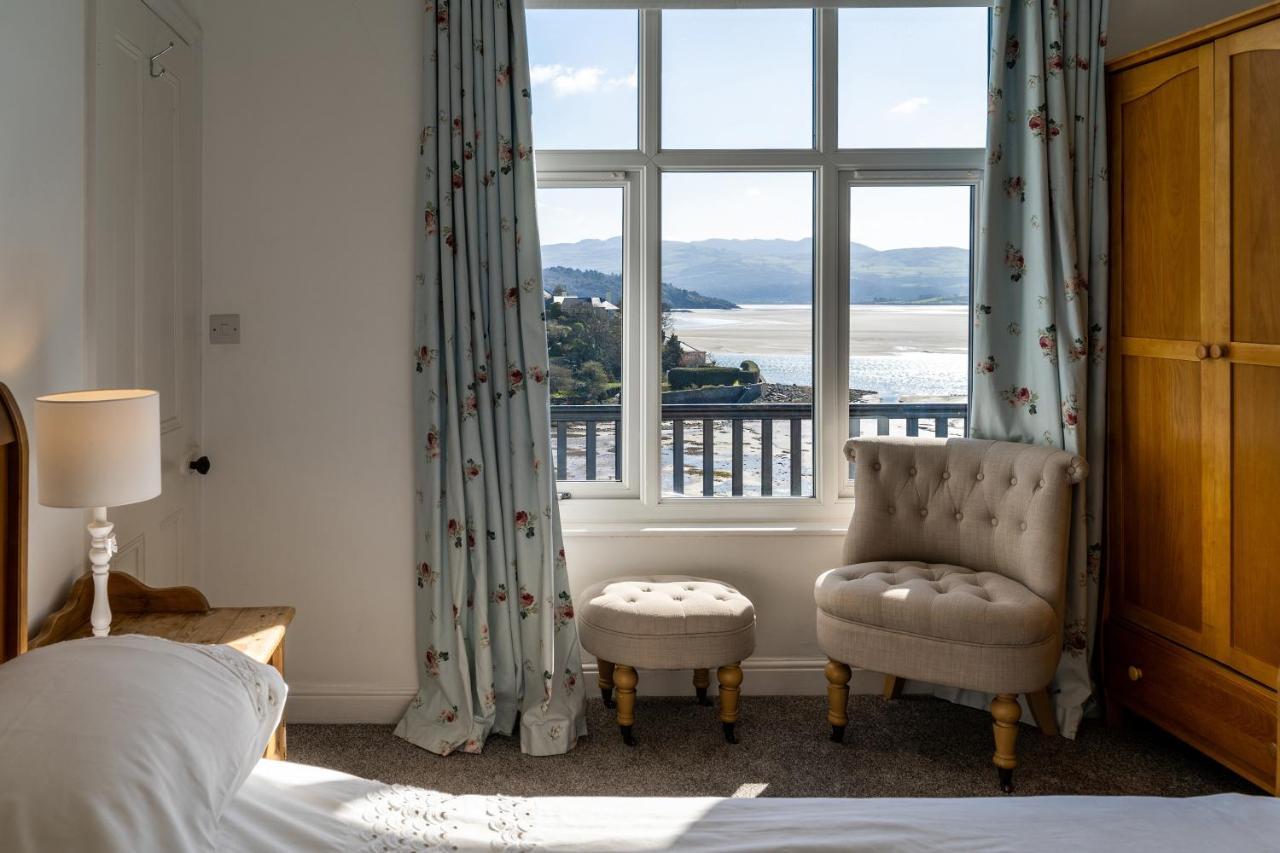 Tegfryn , 5*, Sea View, Borth Y Gest Villa Porthmadog Bagian luar foto